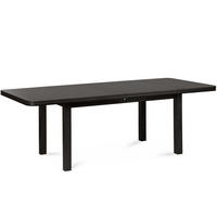 ESSTISCH COSPE ausziehbar bis 240cm, Wenge - Wengefarben/Braun, Holz (160/77/90cm) - KONSIMO®