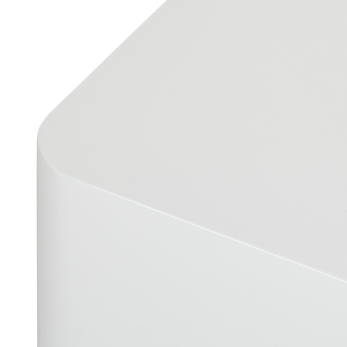 BEISTELLTISCH (2er-Set) - Hochglanz Weiß - Weiß Hochglanz, Holzwerkstoff (40/40/38cm) - home24