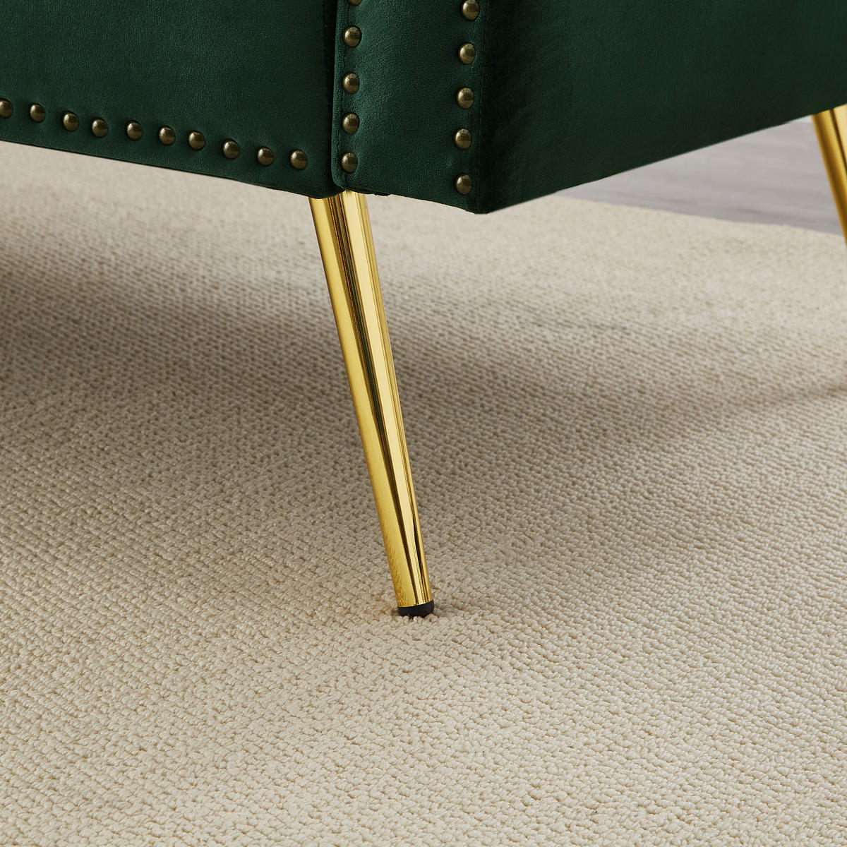 SOFA 2-Sitzer 173/75/70 cm Antikgrün - Grün, Textil (75/70/173cm)