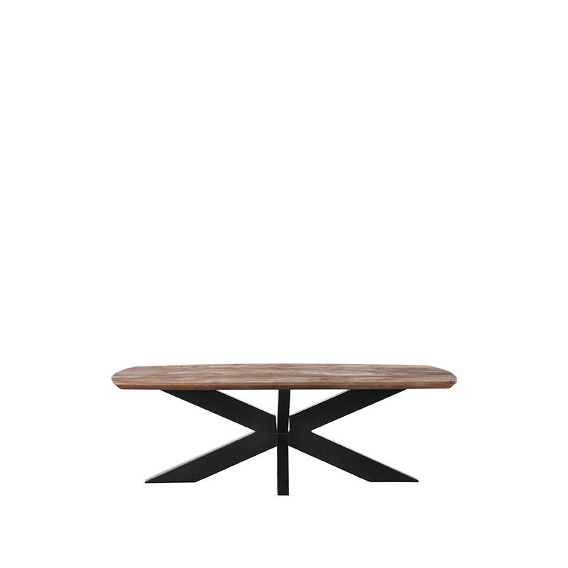 COUCHTISCH Zane Braun 65/120/40 cm - Braun, Holz (65/120/40cm) - LABEL51