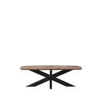 COUCHTISCH Zane Braun 65/120/40 cm - Braun, Holz (65/120/40cm) - LABEL51