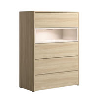 SCHUBLADENKOMMODE Villa Eiche Barista / Wüstensand 80 / 42 / 111cm - Eichefarben/Braun, Holz/Holzwerkstoff (80/111/42cm) - Feldmann-Wohnen