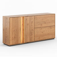 KOMMODE Collodi Wildeiche Natur 165 / 43,5 / 79cm - Wildeiche/Eichefarben, Holz (165/79/43.5cm) - Feldmann-Wohnen