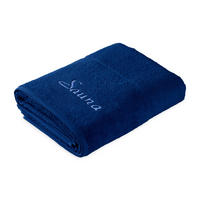 SAUNATUCH PEARL - Dunkelblau, Textil (80/200cm) - Möve for Frottana