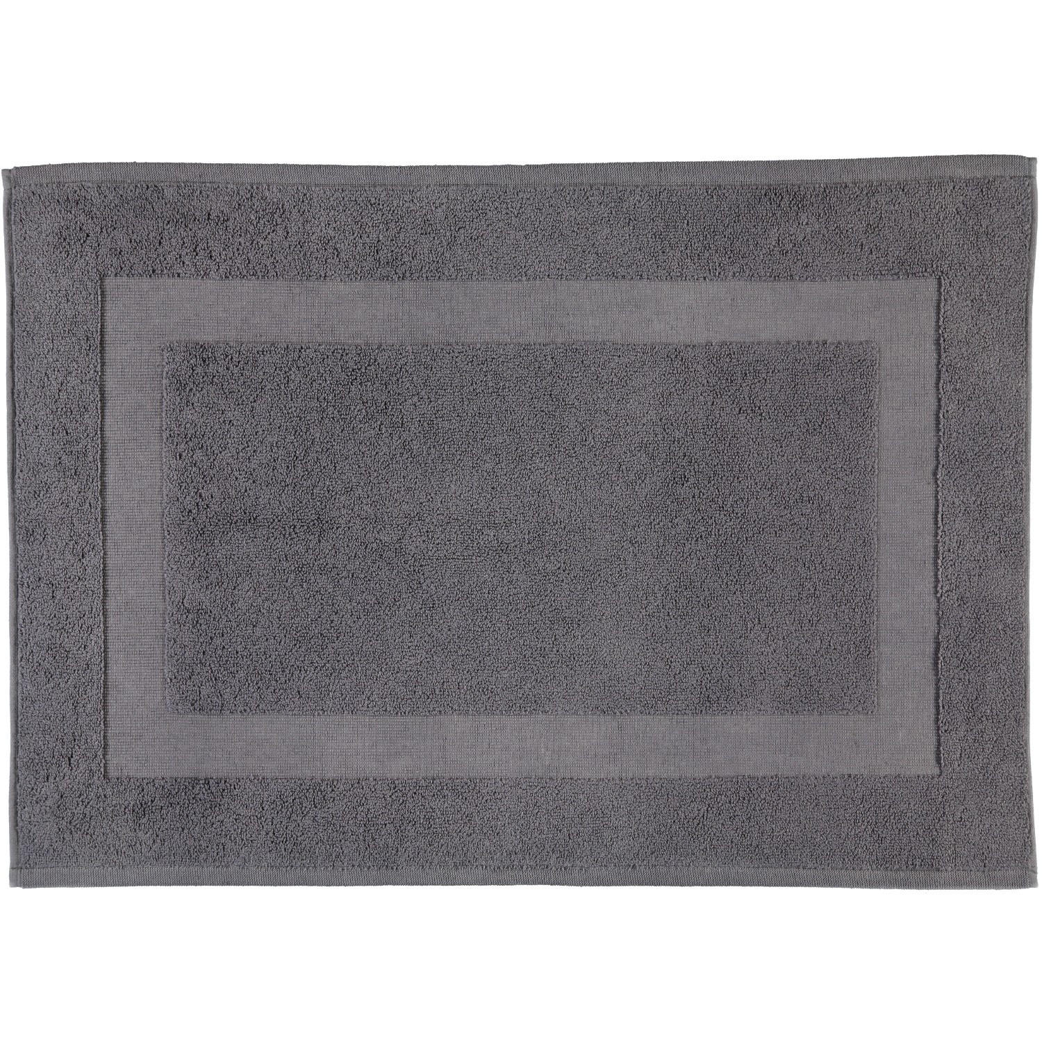 BADEMATTEN COMTESSE ZINN - 02 - Grau, Textil (60/100cm) - Rhomtuft