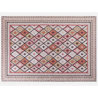 KURZFLOR-TEPPICH Anadag 230/160 cm - Beige, Textil (160/230cm) - Beliani