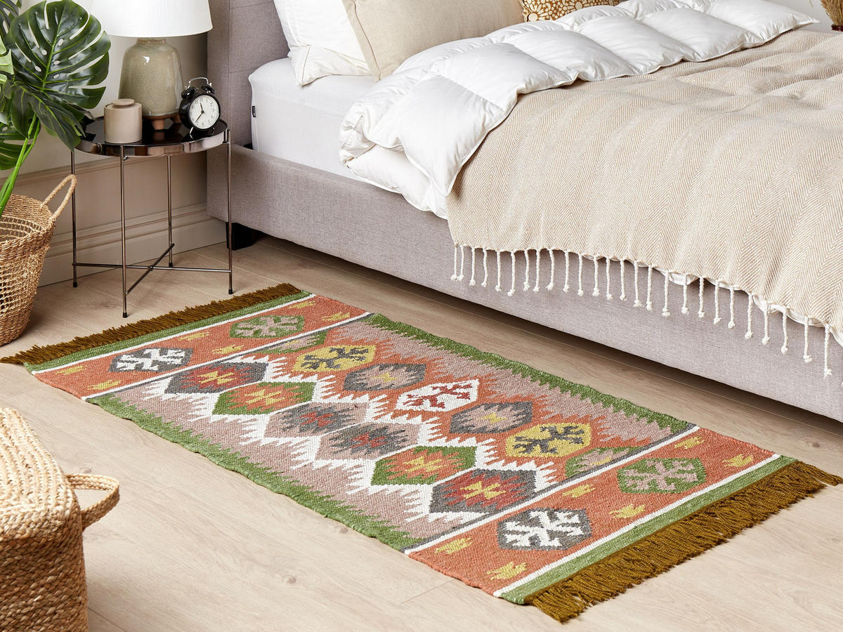 OUTDOOR-TEPPICH Sahbaz 150/80 cm - Multicolor, Kunststoff (80/150cm) - Beliani
