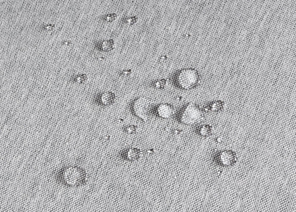 GARTENGARNITUR Braun, Hellgrau - Hellgrau/Braun, Textil - MCW