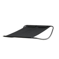 SONNENLIEGE GORDO Schwarz 180x200x48 cm - Schwarz, Textil (180/48/200cm) - FURNLUX