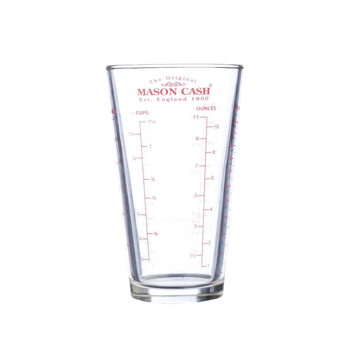 MESSBECHER aus Glas, 300 ml - Transparent, Glas (0.35L) - Mason Cash