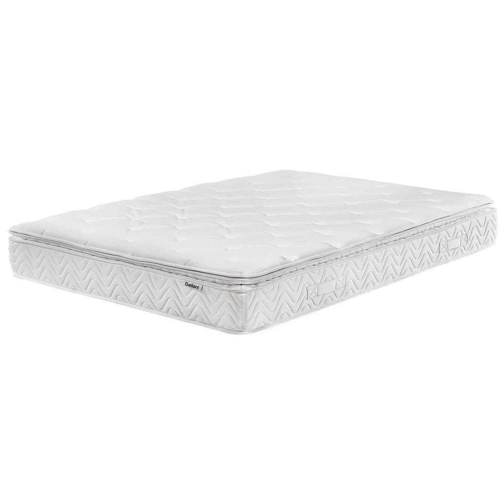 SALTEA CU SPUMA CU MEMORIE SI ARCURI INFUNDATE H3/4 fixa 160/200 cm lux