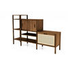 REGAL INA Wildeiche - Alteiche, Holz (190/123/46cm) - byoak