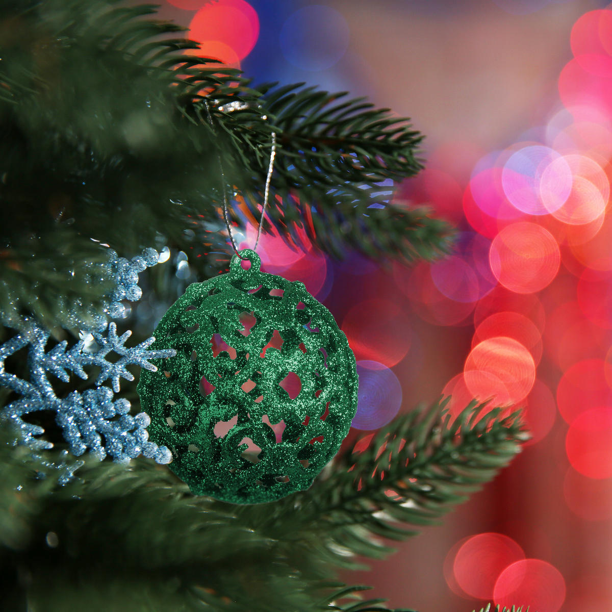 150-TLG.WEIHNACHTSKUGELN-SET - Dunkelgrün, Kunststoff (6/7/6cm) - Relaxdays