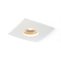 EINBAULEUCHTE WATERBOY SQ Matt weiß 10 W IP65 - Weiß, Metall (84/84/7cm) - Rendl