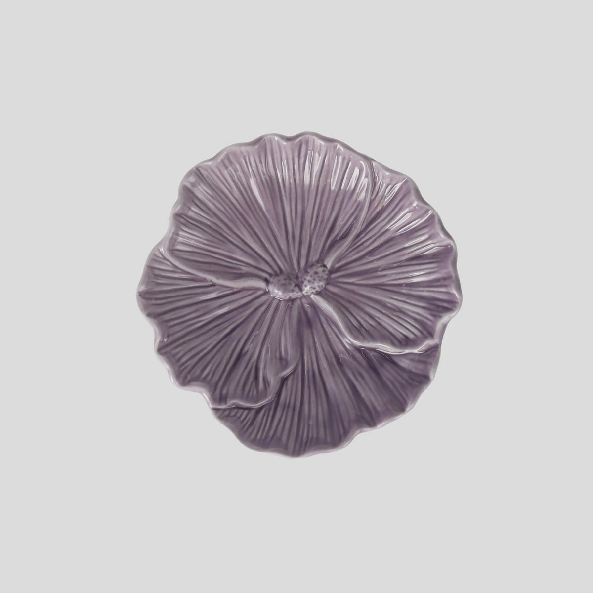 SERVIERTELLER Sakuro - Violett, Keramik (16/3/15cm) - home&you