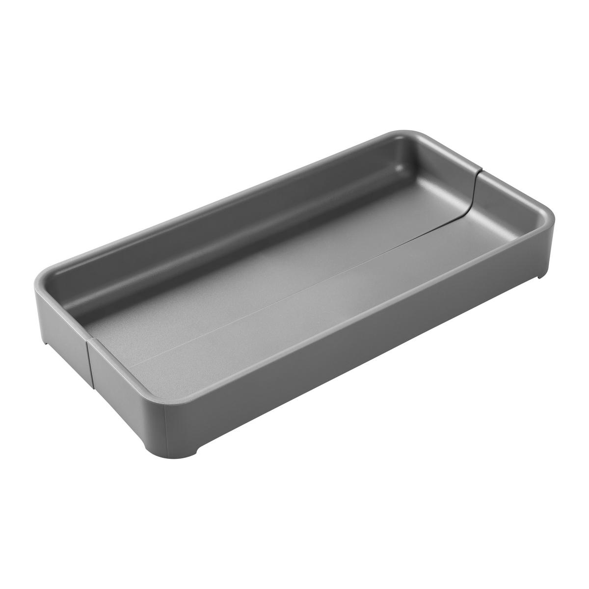 BESTECKEINSATZ Lis Grau - Grau, Kunststoff (19.1/4.8/38.1cm) - Mömax