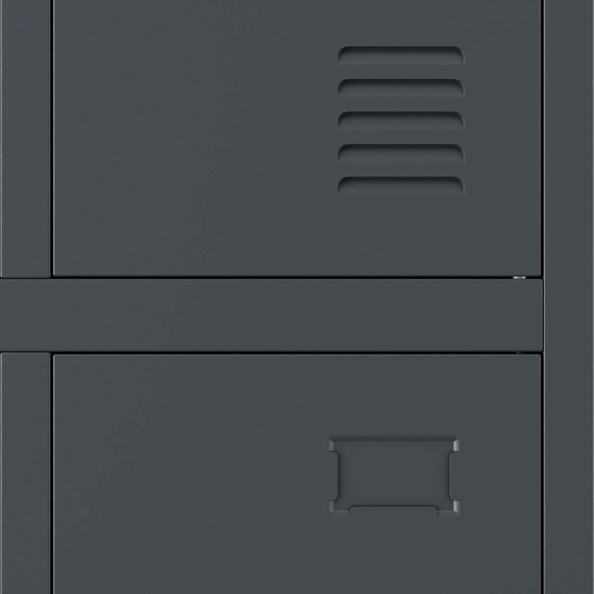 ARBEITSSCHUTZSCHRANK BARTEK 2 Plus - Anthrazit, Metall (56/172/45cm)
