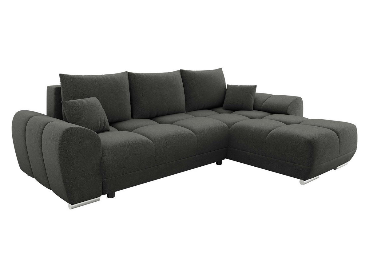 ECKSOFA Logo - Anthrazit, Holz/Kunststoff (291/183cm) - MIRJAN24