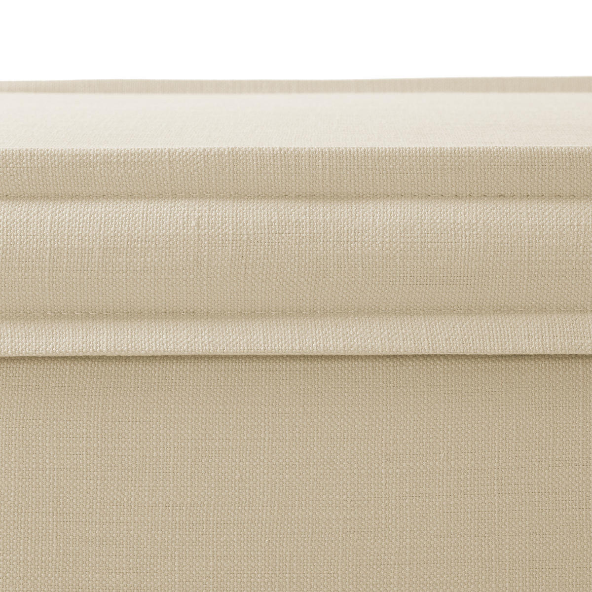 BETTTRUHE - Weicher Baumwollstoff - Sandfarben, Naturmaterialen (140/51/40cm) - home24