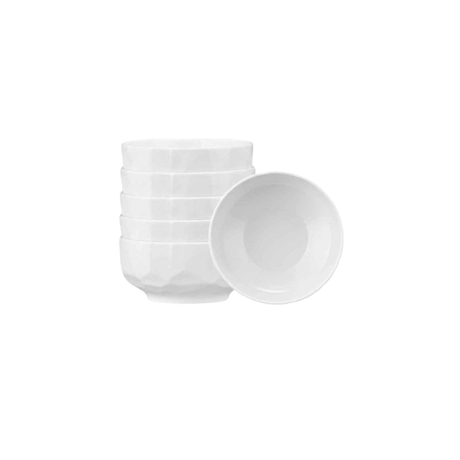 MÜSLISCHALEN Sento Relief Paper weiß ø 15 cm 6er Set - Weiß, Keramik (15.3cm) - Seltmann Weiden