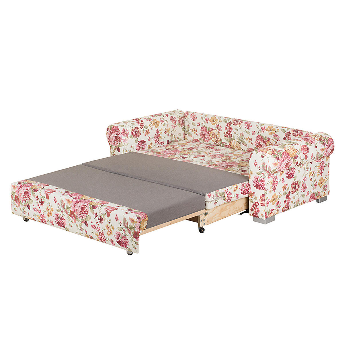 SCHLAFSOFA - Beige, Textil (204/90/90cm) - home24