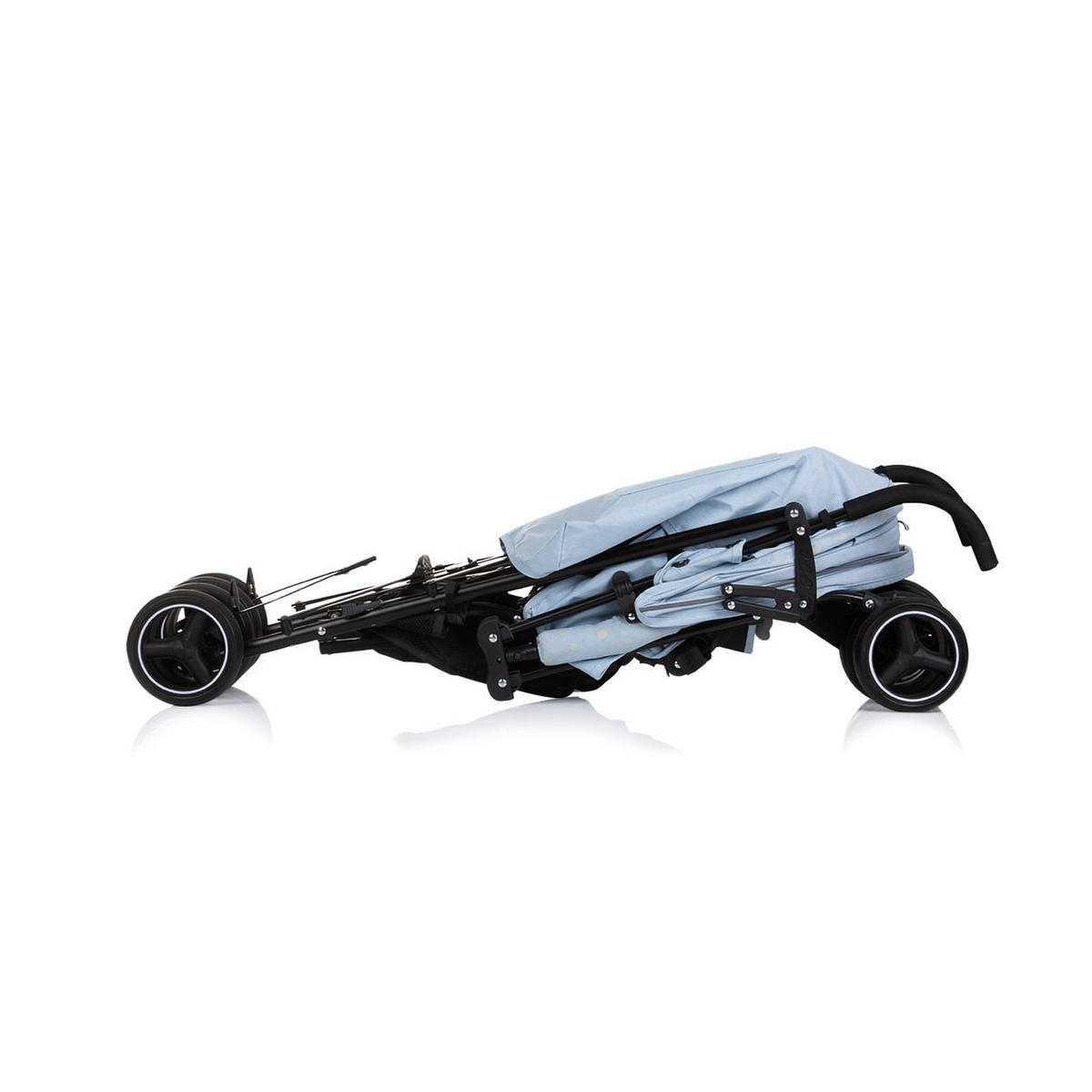BUGGY Milano blau Buggy bis 22 kg, Rückenlehne verstellbar, faltbar - Blau, Metall (60/49/105cm) - Chipolino