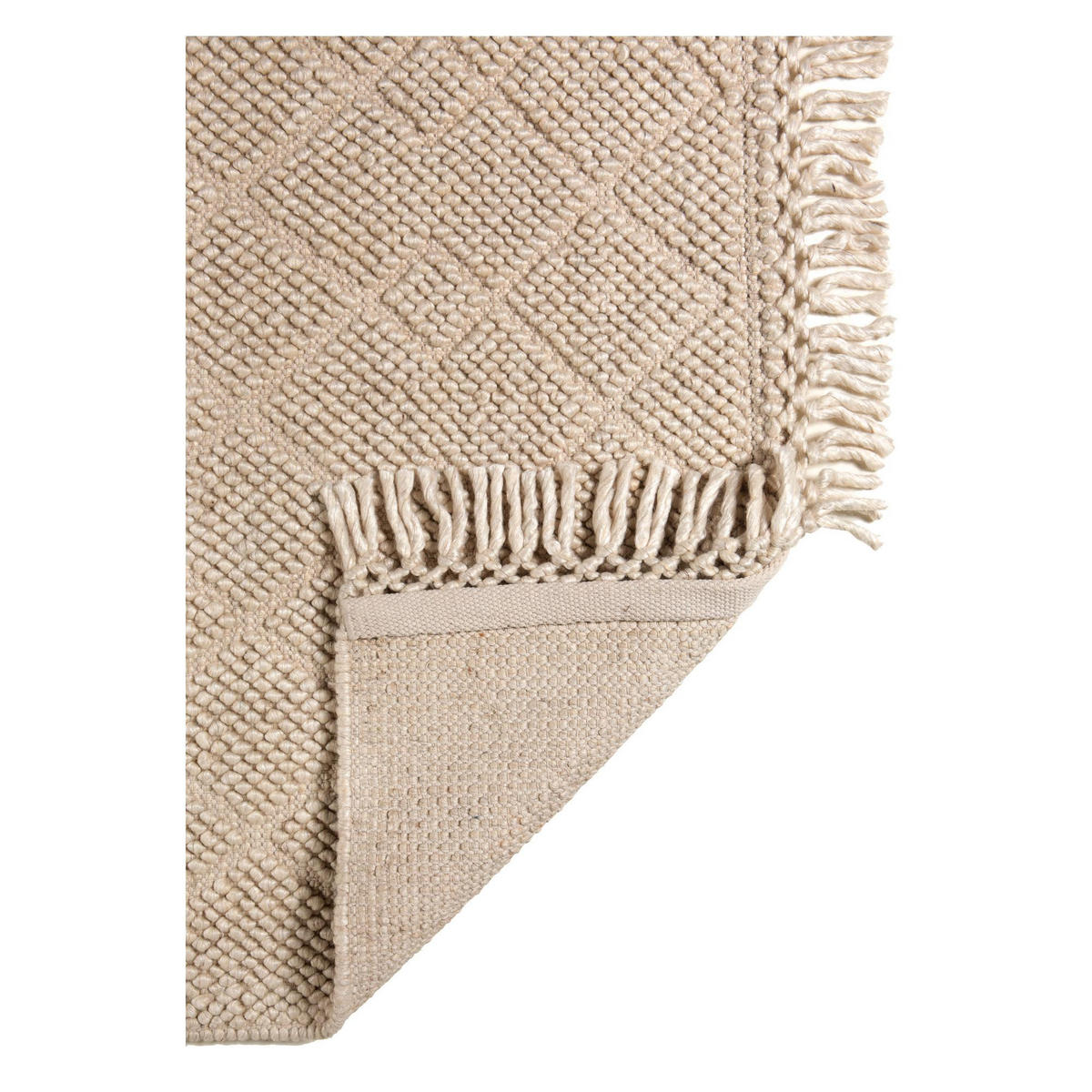 OUTDOOR-TEPPICH Soan schneeweiß 160 x 230 cm - Weiß, Textil (160/230cm) - Vivaraise
