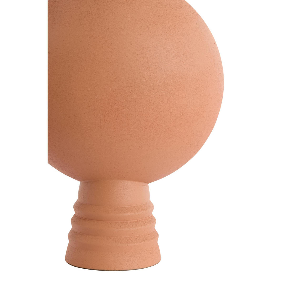 VASE Kavansi Orange 21/21/60 cm - Orange, Metall (60cm) - Light & Living