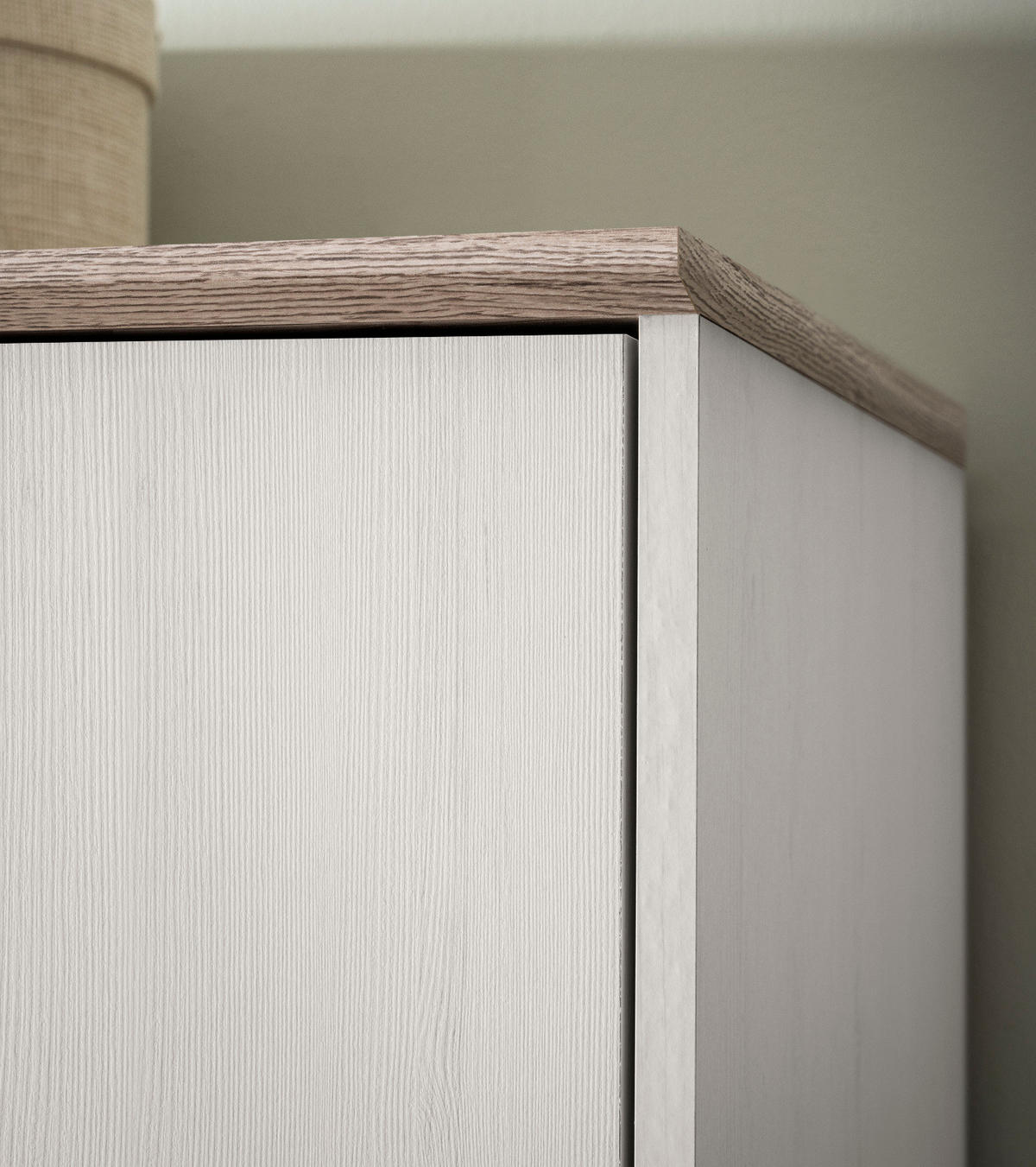 KLEIDERSCHRANK Pinie Landhaus, Drehtürenschrank 138 cm 3-türig mit Soft-Close - Silberfarben/Weiß, Holzwerkstoff/Metall (138/193/51cm) - Furn.Design