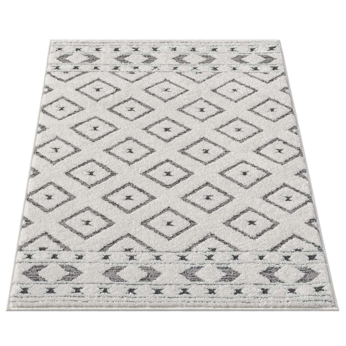 KURZFLOR-TEPPICH Lounge 9999 Grau 80x150 cm - Grau, Textil (80/150cm) - carpet city