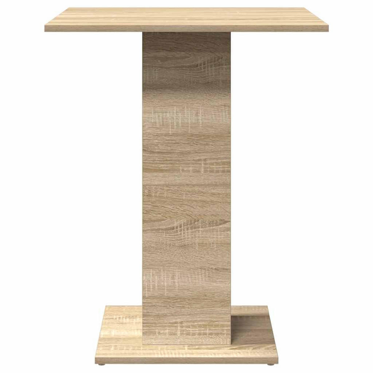 BISTROTISCH Moderner 60/60/75 cm aus Holzwerkstoff Sonoma-Eiche - Sonoma Eiche, Holz (60/60/75cm) - vidaXL