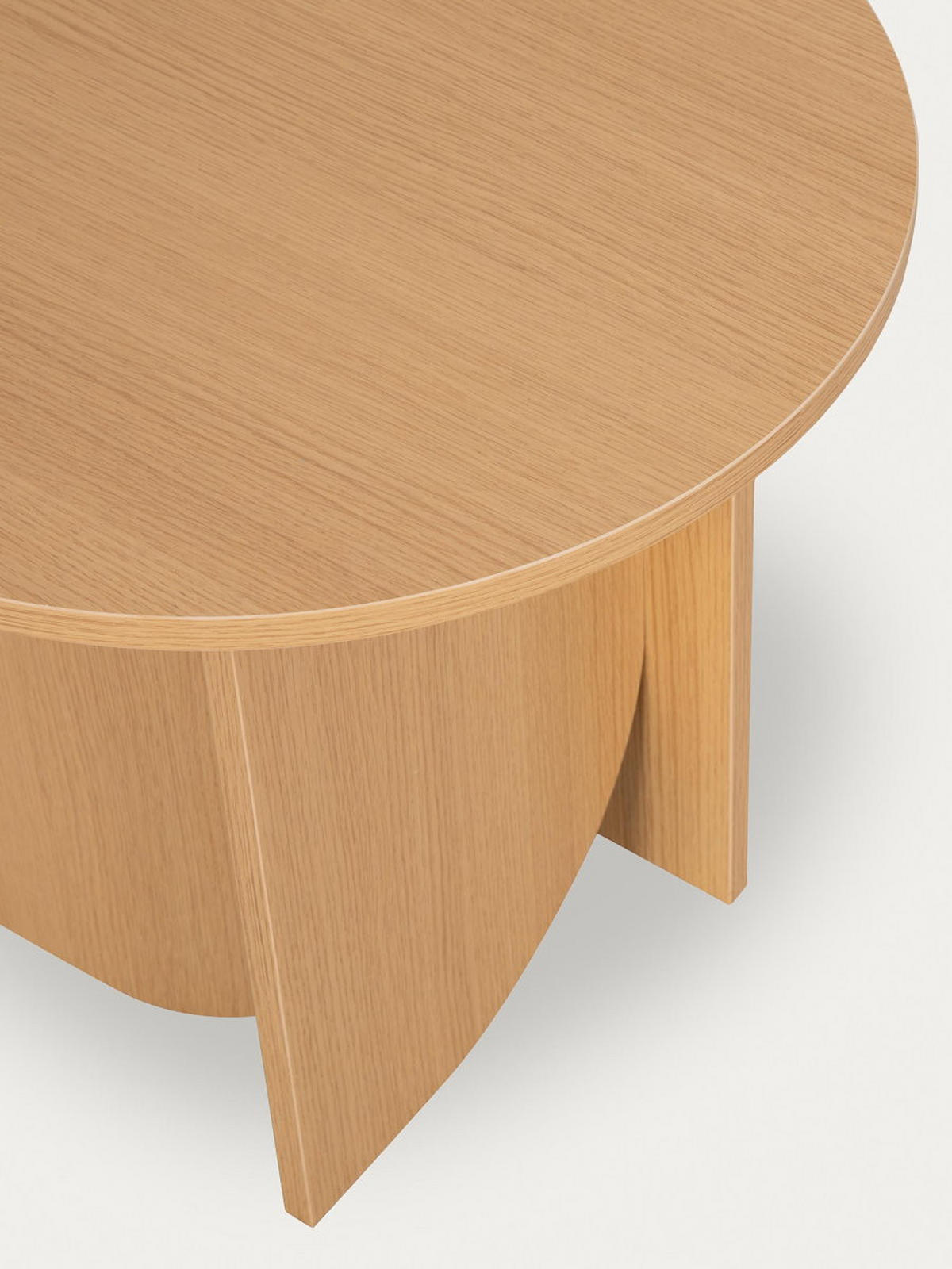 BEISTELLTISCH Sauris Natur 50 cm x 45 cm - Braun, Holzwerkstoff (50/50/45cm) - Kenay Home
