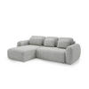 ECKSOFA Gaston Mit Schlaffunktion - Grau, Holzwerkstoff/Textil (304/190cm) - Fun Möbel