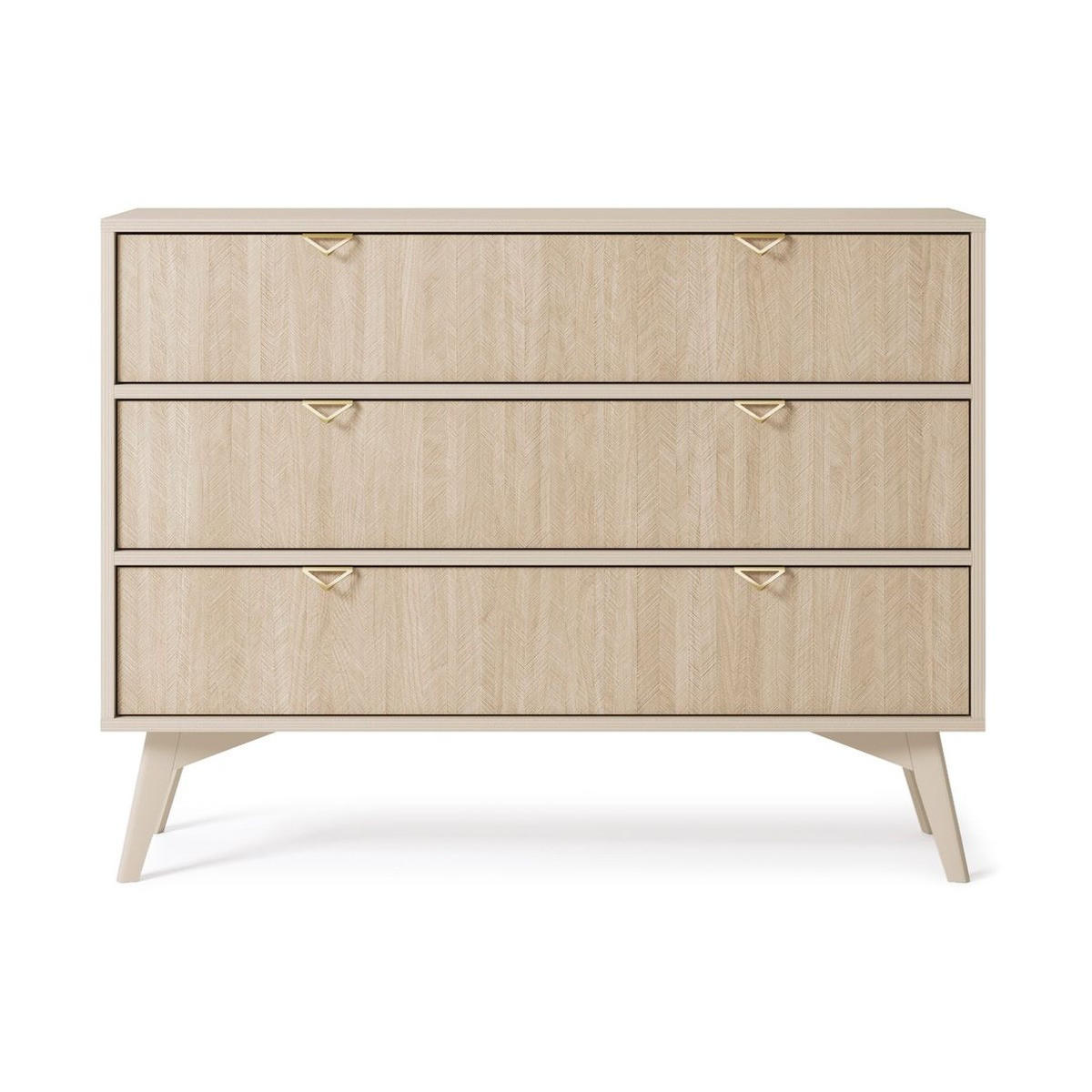 KOMMODE – KSZ106 – 106 cm – FOREST – Sandfarben - Sandfarben, Holzwerkstoff (106/80/38cm) - hi-markt