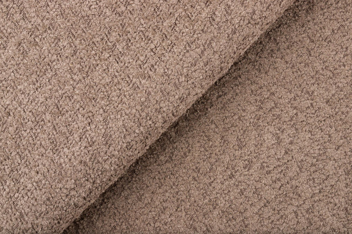 SOFA FEBE 3-Sitzer, beige - Beige/Schwarz, Holz/Textil (190/82/96cm) - Courtois Laville