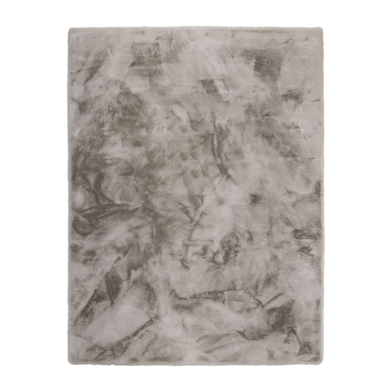 HOCHFLORTEPPICHE Hellgrau 60 x 100 cm - Hellgrau, Kunststoff (60/100cm) - TT Home