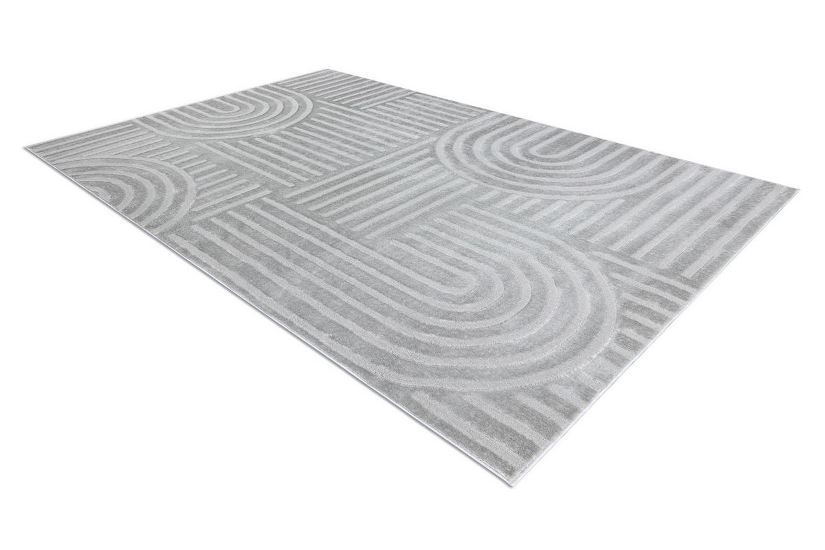 TEPPICH Balance 140/190 cm - Grau, Textil (140/190cm) - rugsX