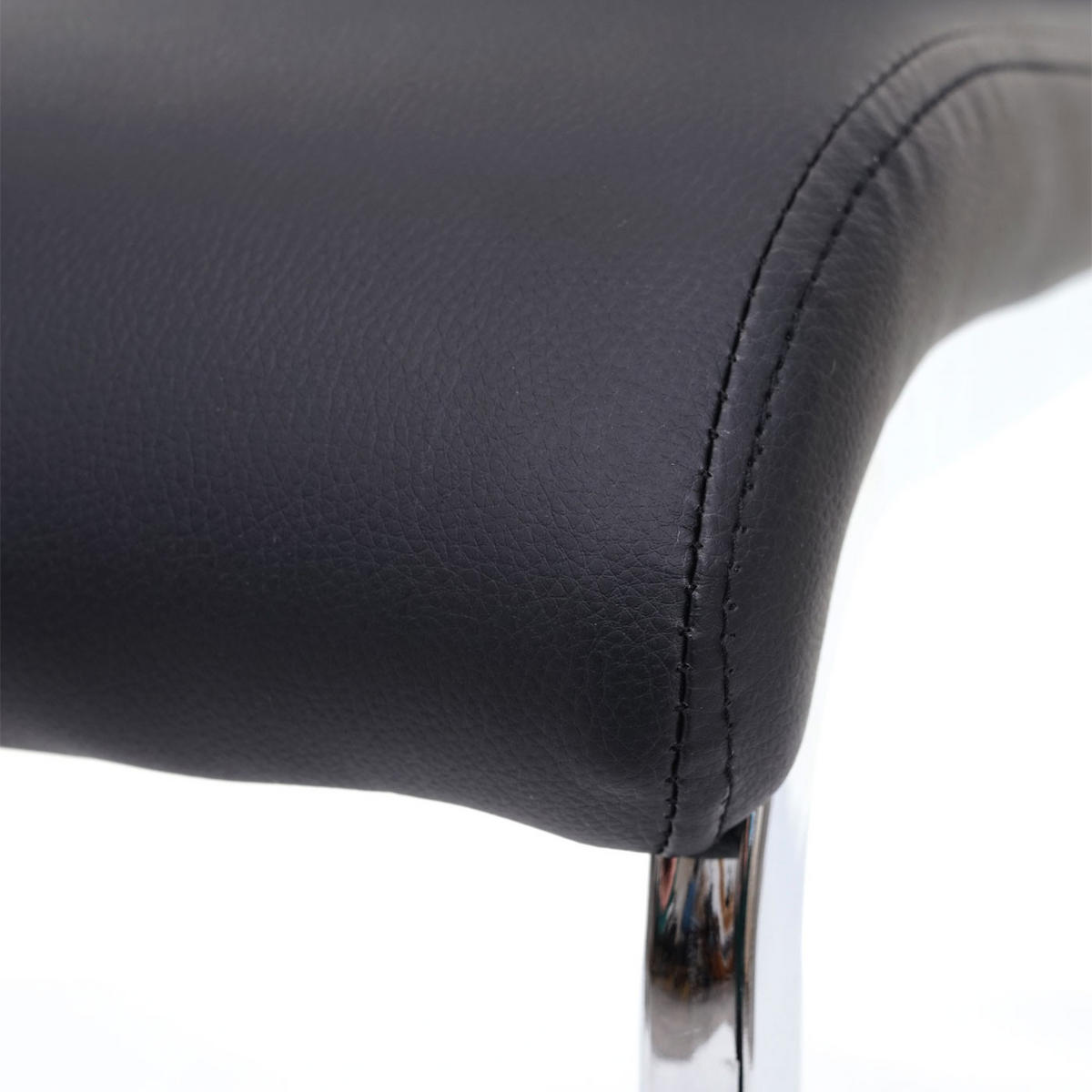 ESSZIMMERSTUHL Schwarz 2er-Set - Schwarz, Textil (43/94/60cm) - MCW