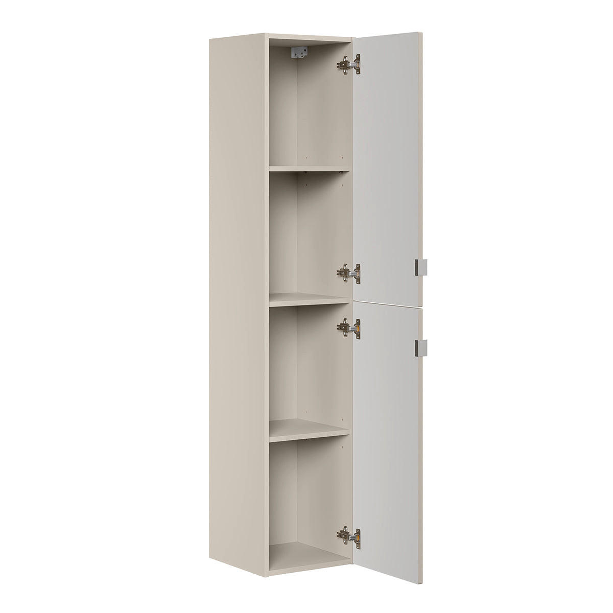 VISEČA OMARA Alba Kašmir - bež, leseni material (35/170/33cm) - Petits-meubles