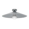 DECKENLEUCHTE - Grau, Metall (40/40/14cm) - Lumicom