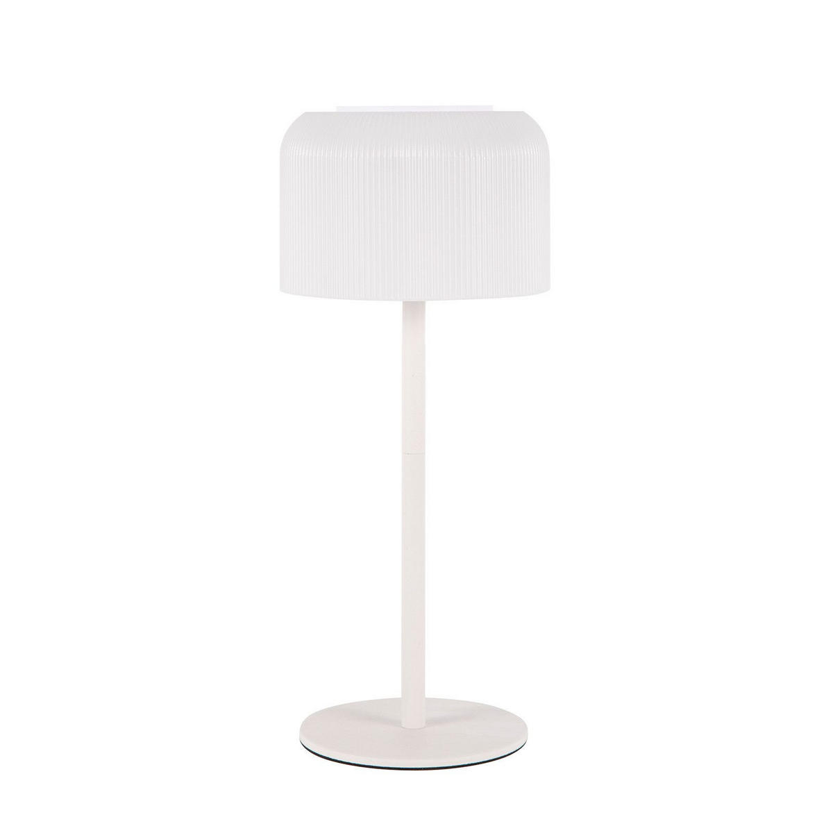 TISCHLAMPE Silas 13/11/30.5 cm - Weiß, Kunststoff (13/11/30.5cm) - ZMH