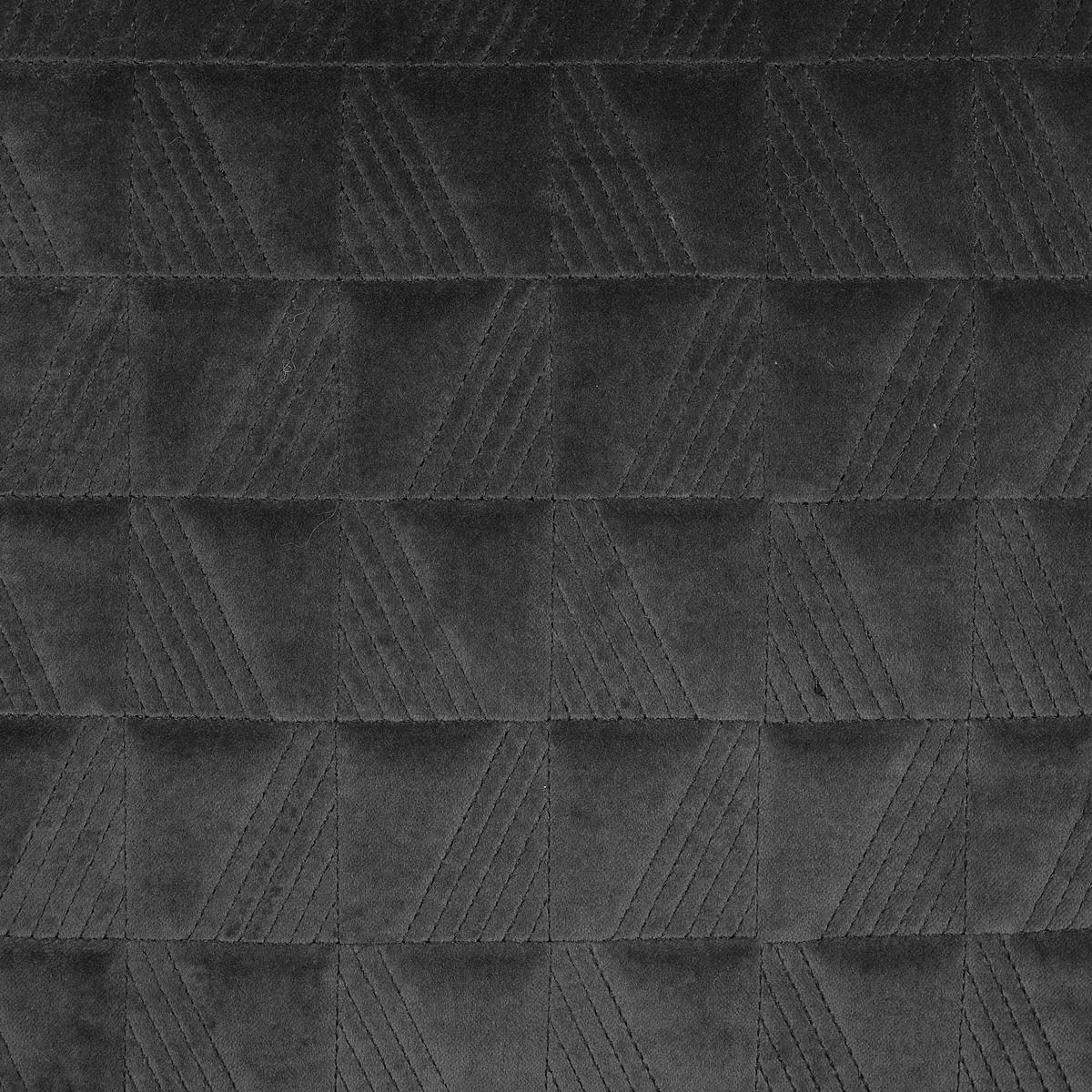 DEKOKISSEN 2er-Set Dunkelgrau 45/45 cm Lalam - Dunkelgrau, Naturmaterialien/Textil (45/45cm) - Beliani