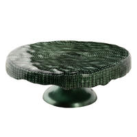 TORTENPLATTE Greenie Grün - Grün, Glas (10/30/30cm) - Mondex