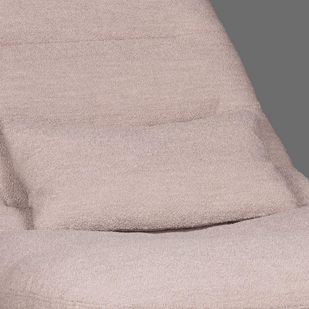 SESSEL Nox Beige 62/77/53 cm - Creme, Textil (77/53/62cm) - LABEL51