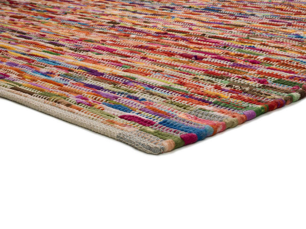 HANDWEBTEPPICH Mehrfarbig Reunite 60/110 cm - Multicolor, Textil (60/110cm) - Atticgo