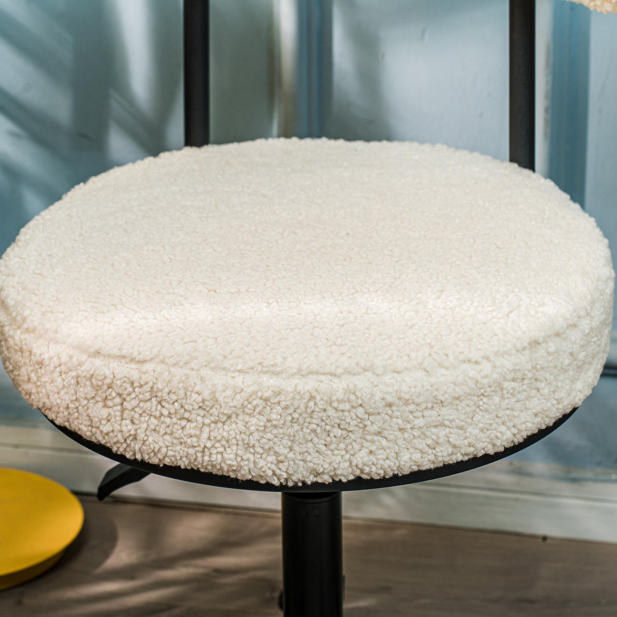 DREHSTUHLSTOFF Weiß - Weiß, Textil (57/89/57cm) - Nordlys