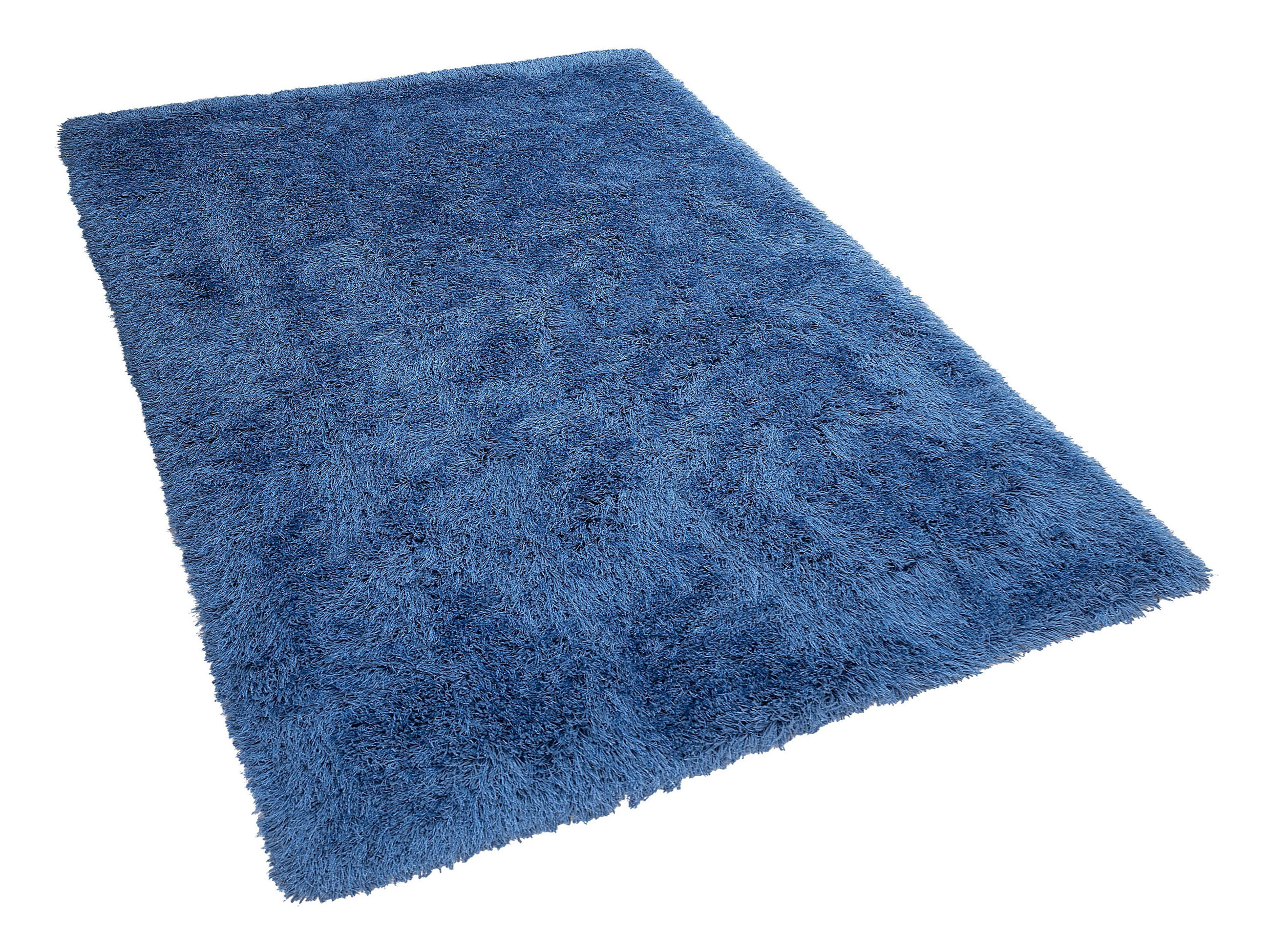 SHAGGY-TEPPICH Cide 200/140 cm - Blau, Kunststoff (140/200cm) - Beliani
