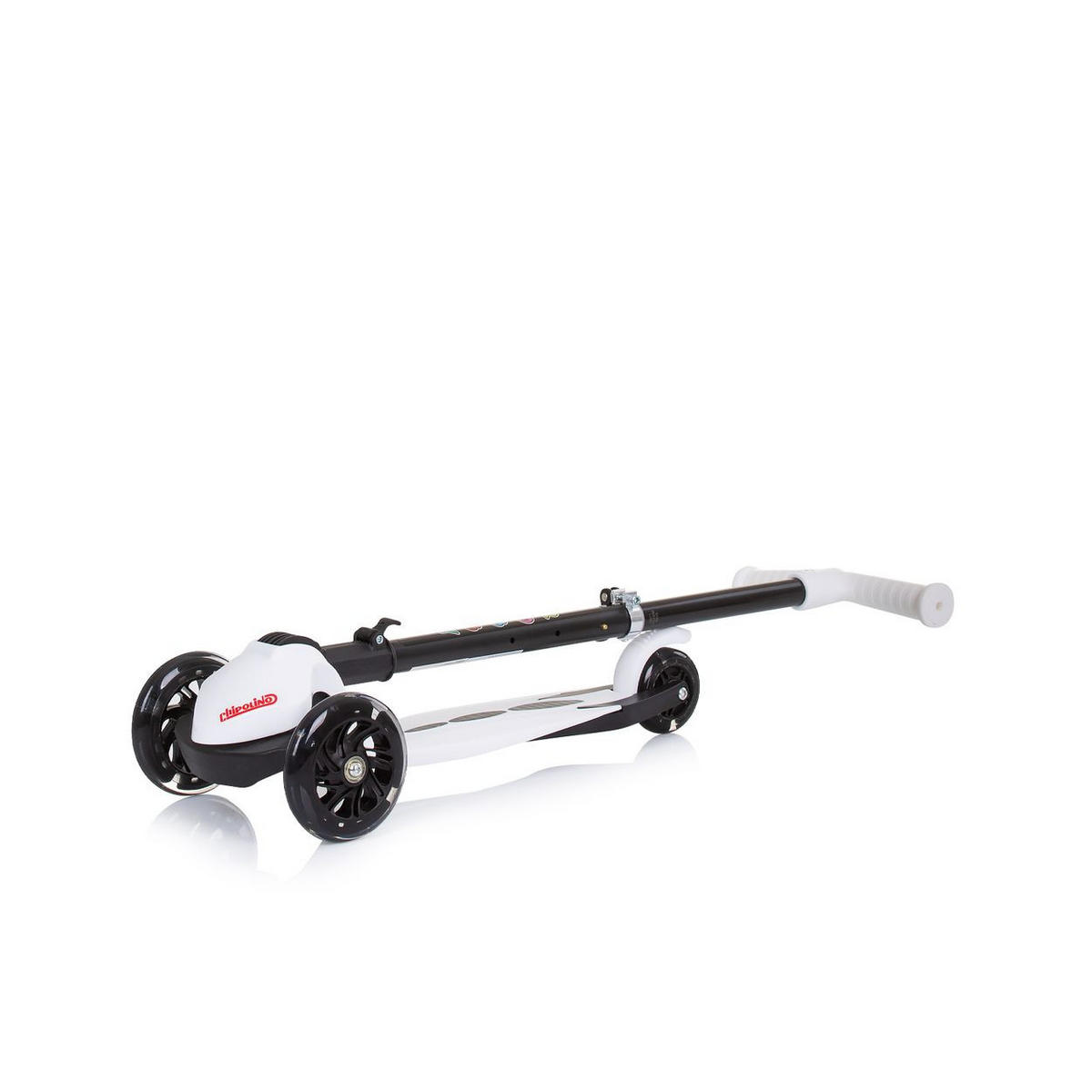 KINDERROLLER Robby weiß Lenker höhenverstellbar klappbar Bremse - Weiß, Metall (60/30/70cm) - Chipolino