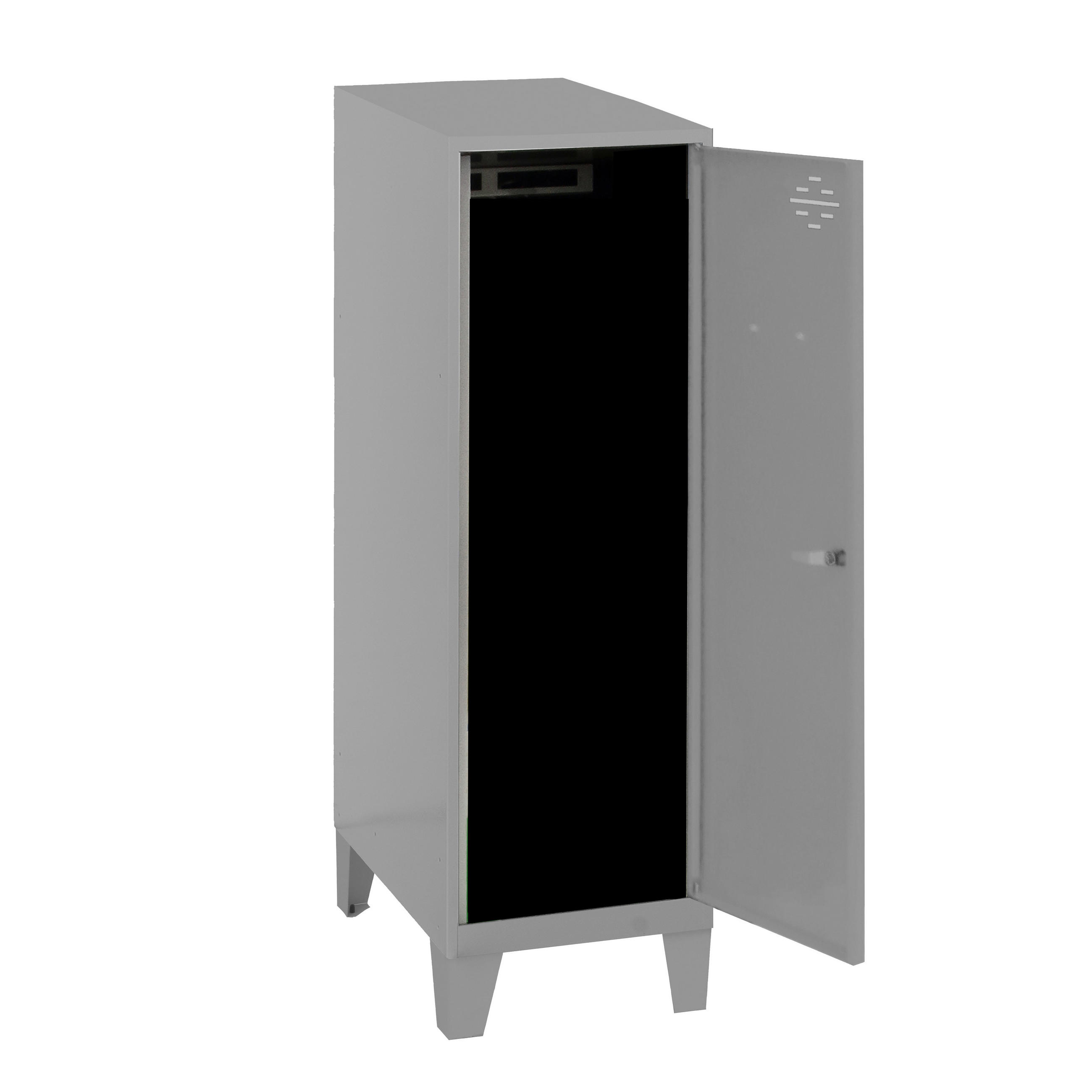 Proregal Schliessfachwürfel Grau 30x101.5x50 cm