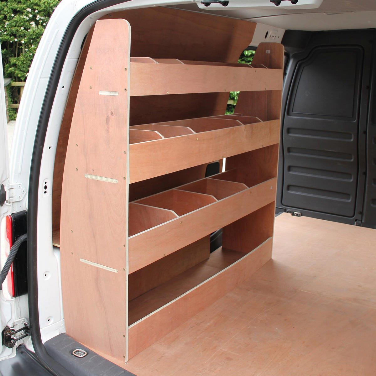 FAHRZEUGEINRICHTUNG VW Caddy Regal - Braun, Holz (122.5/112/30cm) - Monstershop